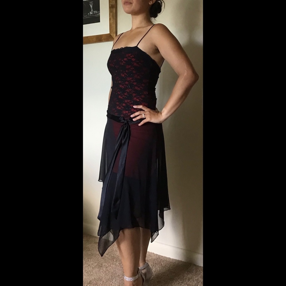 Napoli Black and Red Dress